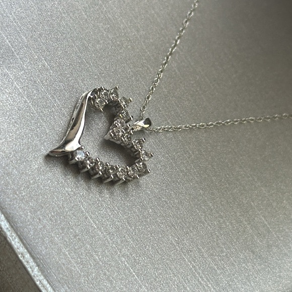 Zales Diamond Heart Necklace - Picture 3 of 5